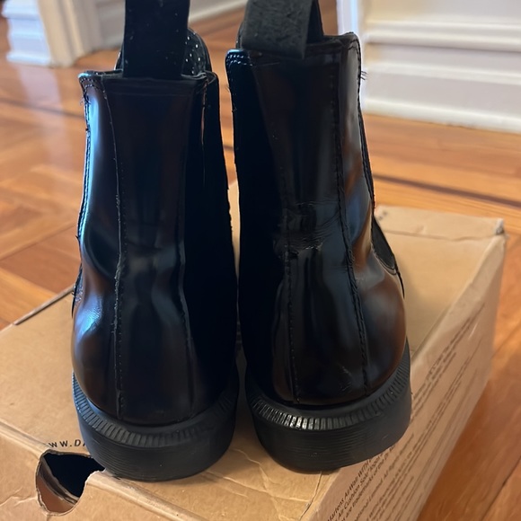 Dr Martens Chelsea Boots Flora, black polished size 6 - Picture 6 of 7